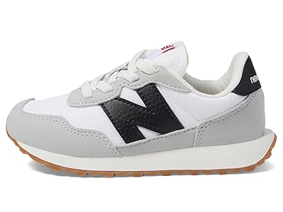 Amazon.com | New Balance Kids 237 Bungee Sneaker, WHITE